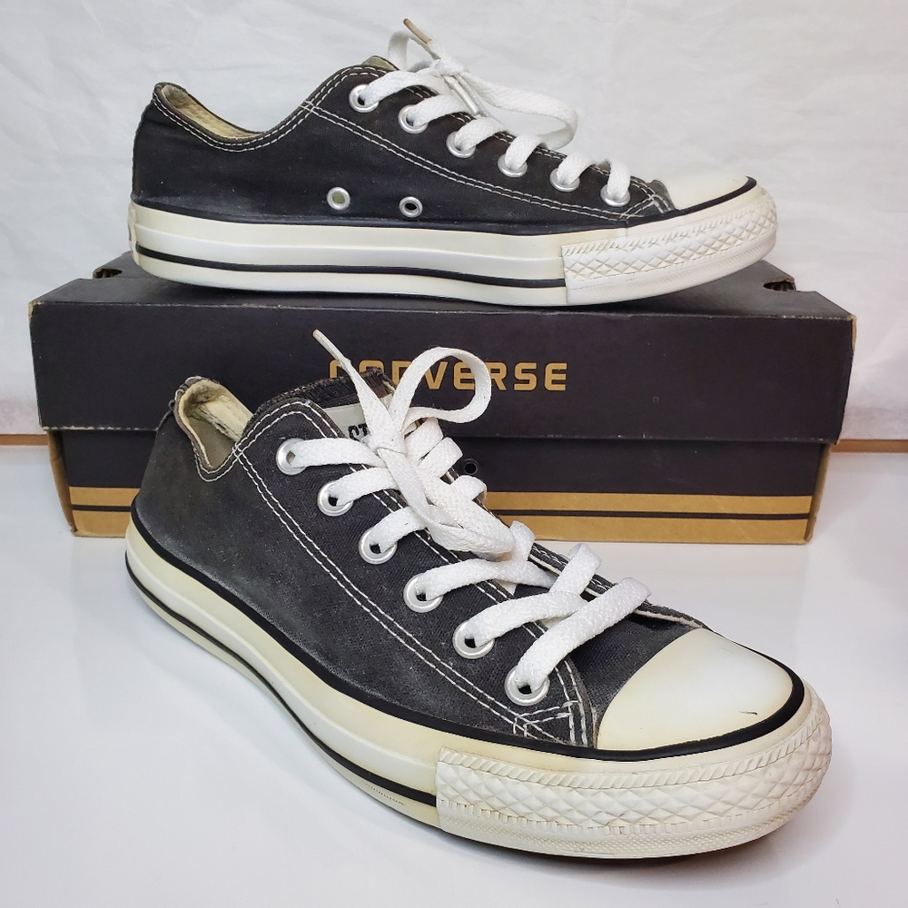 Converse All Star Ox M9166 Black and White Men's 5 Women's 7